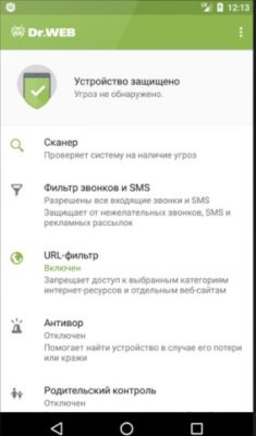 Dr.Web Mobile Security Android
